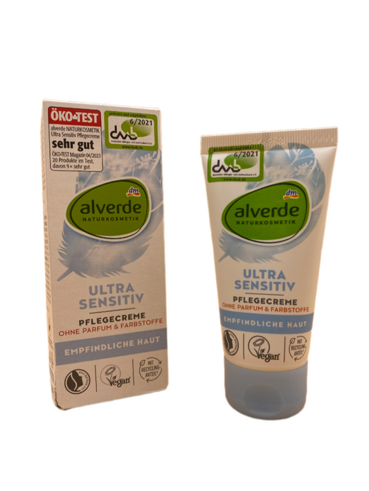 Alverde NATURAL COSMETICS Ultra Sensitive Face Cream, 50 ml